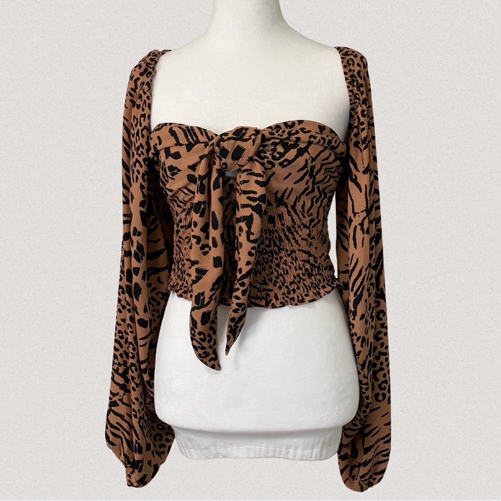 Buddy Love Cheetah Print Top